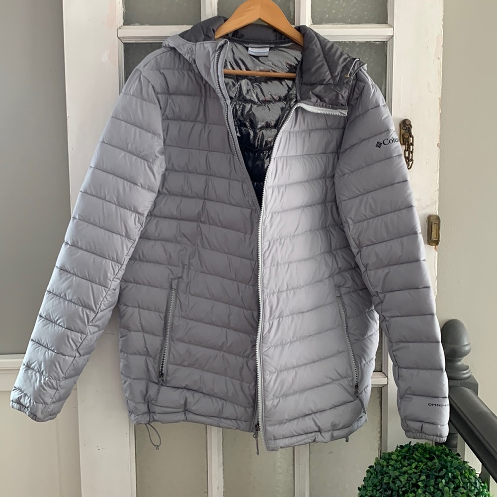 Columbia Slope Edge Hooded Insulated Jacket Mens L